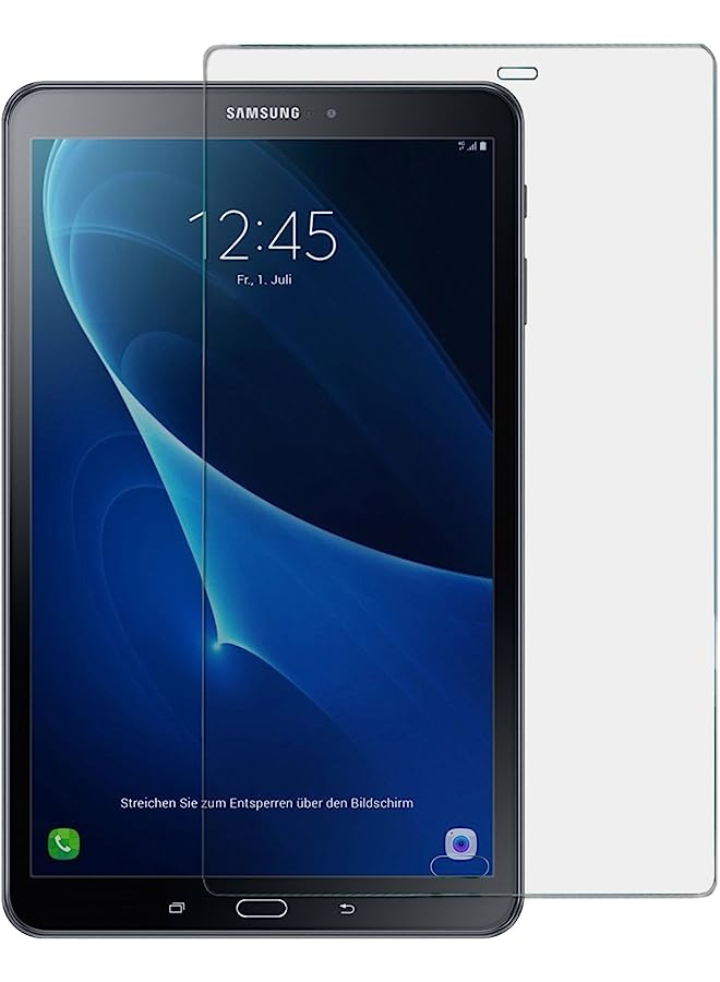 PROMASS واقي شاشة زجاجي مقاوم للخدش فائق الوضوح لجهاز Samsung Galaxy Tab A 2016 مقاس 10.1 بوصة (Sm T580-T585) من الزجاج المقوى لجهاز Galaxy Tab A 10.1 2016 - Image 1