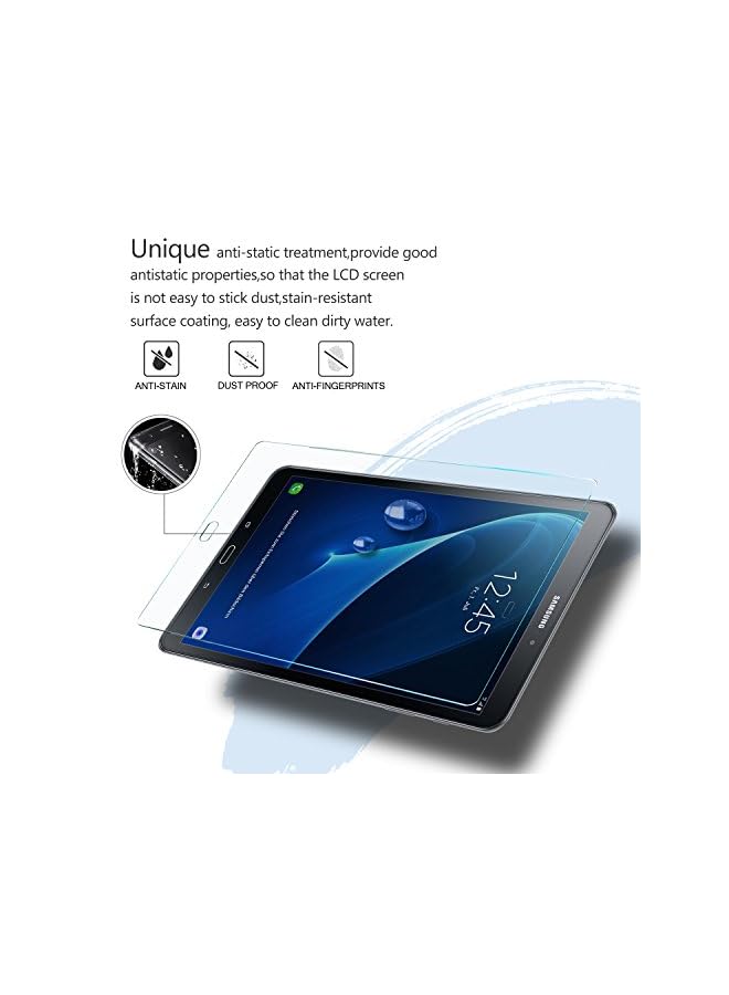 PROMASS واقي شاشة زجاجي مقاوم للخدش فائق الوضوح لجهاز Samsung Galaxy Tab A 2016 مقاس 10.1 بوصة (Sm T580-T585) من الزجاج المقوى لجهاز Galaxy Tab A 10.1 2016 - Image 5