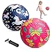ZOOJOY Pack of 2 Cartoon Playground Balls Balls for Toddler 312 85 Rubber Ball Bouncy Kickball Indoor Outdoor Game Toys for Boys Girls with Pump - Image 2