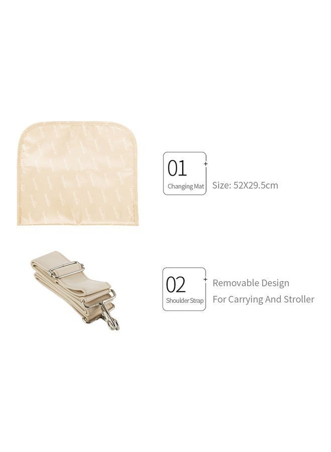 انسولار حقيبة حفاضات متعددة الوظائف من 3 قطع - Image 3