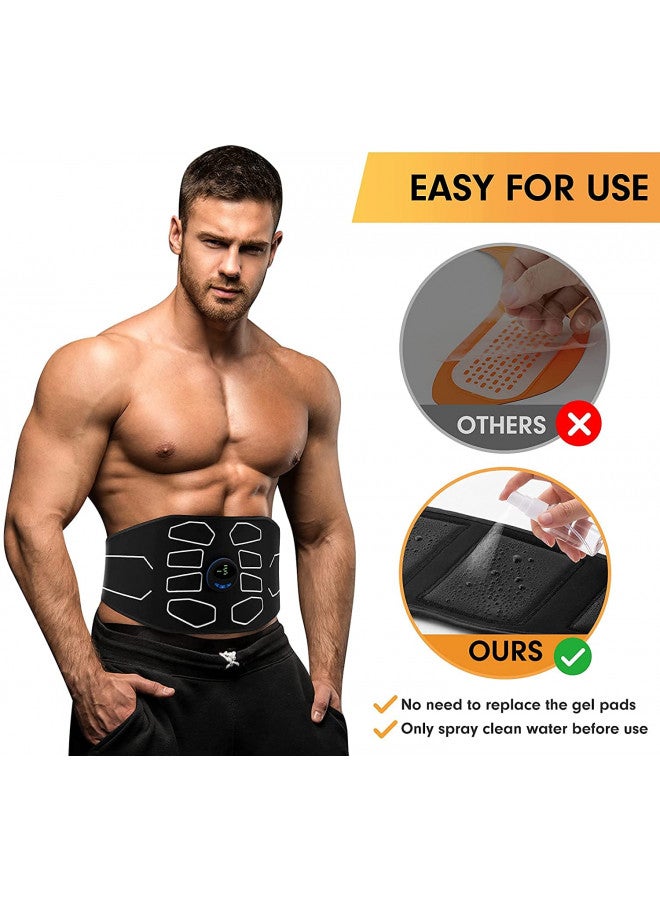 MarCoolTrip MZ ABS Stimulator, Ab Machine, Abdominal Toning Belt Muscle Toner Fitness Training Gear Ab Trainer Equipment for Home MZ-7 - Image 1