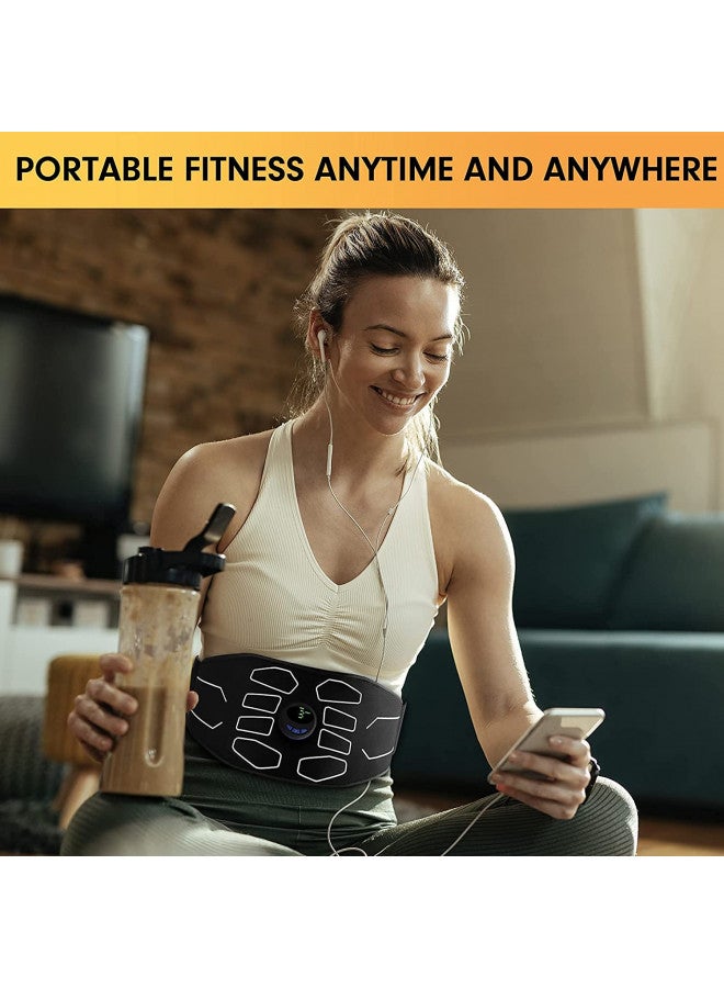 MarCoolTrip MZ ABS Stimulator, Ab Machine, Abdominal Toning Belt Muscle Toner Fitness Training Gear Ab Trainer Equipment for Home MZ-7 - Image 2