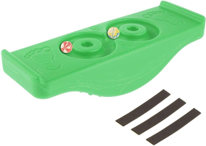 klarako Plastic Wobble Balance Board, Rocker Board Beam Bridge, Kids Toddler Open Ended Learning Toy, Yoga Curvy Board for Classroom & Home Children - Image 1