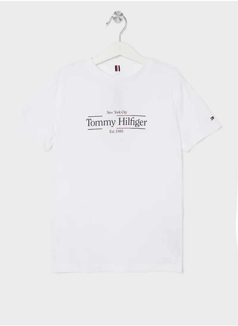 TOMMY HILFIGER ICON PRINT REGULAR TEE SS