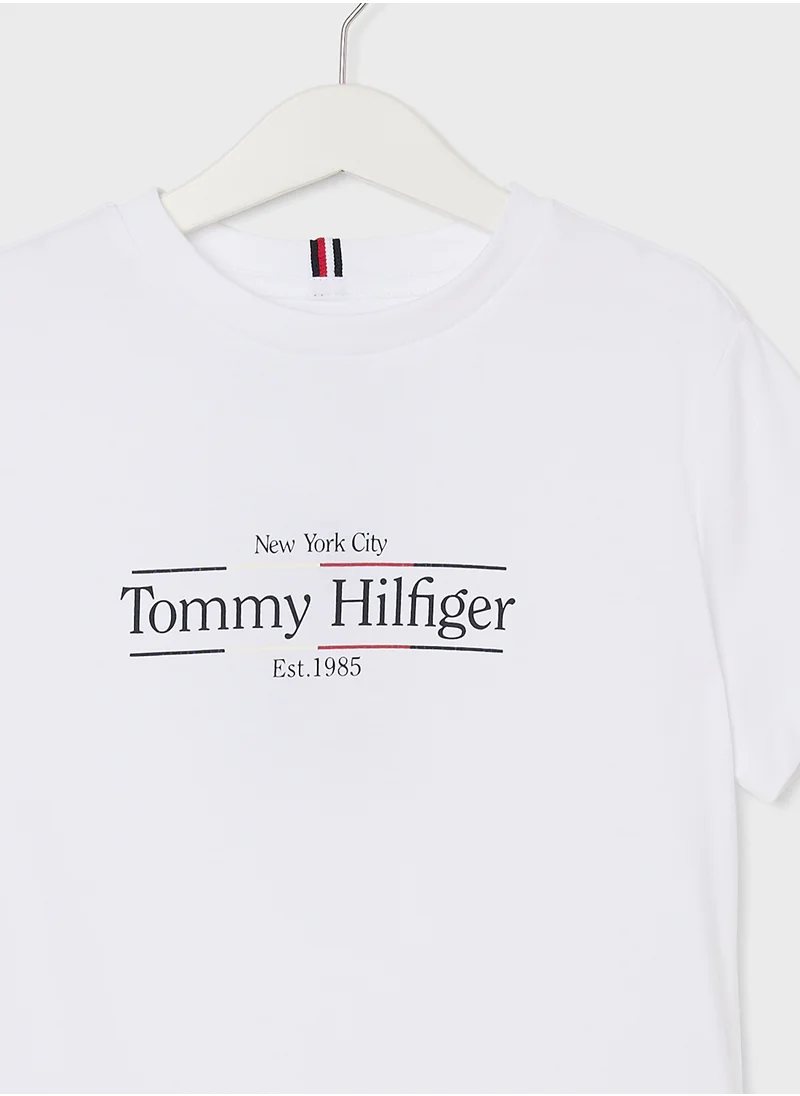 TOMMY HILFIGER ICON PRINT REGULAR TEE SS