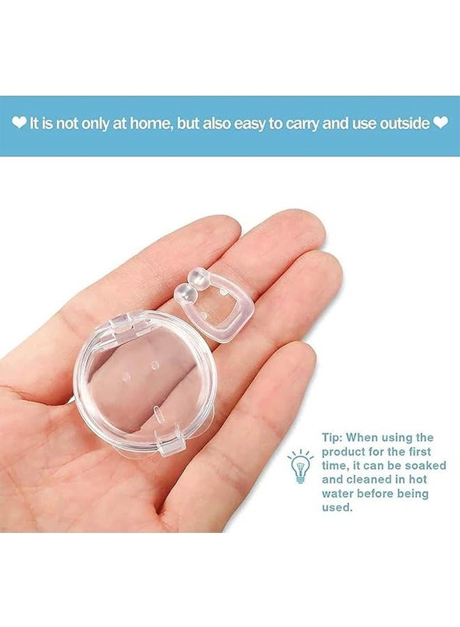 HAVEN Magnetic Anti Snoring Nose Clips 4 Piece Anti Snoring Device For Preventing Snoring and Improving Sleep - Image 2