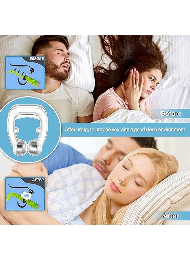 HAVEN Magnetic Anti Snoring Nose Clips 4 Piece Anti Snoring Device For Preventing Snoring and Improving Sleep - Image 4