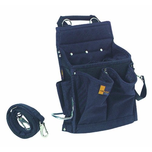 Custom Leathercraft CLC Custom Leathercraft 5508 Professional Electricians Tool Pouch, 20 Pocket,Black - Image 1