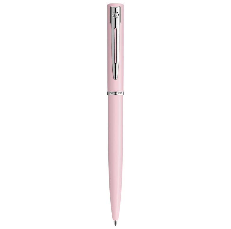 Waterman Allure Ballpoint Pen | Macaron Pink Pastel Lacquer | Medium Point | Blue Ink | With Gift Box - Image 1