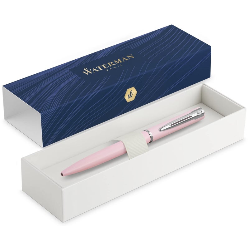 Waterman Allure Ballpoint Pen | Macaron Pink Pastel Lacquer | Medium Point | Blue Ink | With Gift Box - Image 3
