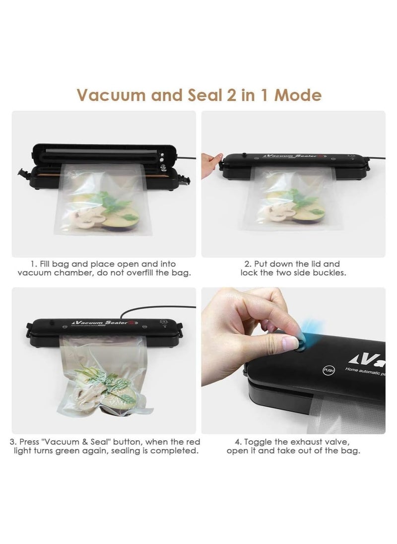 AWH - "Portable Automatic Vacuum Sealer ZKFK-001 - Efficient Packing Machine for Freshness and Preservation" - Image 1