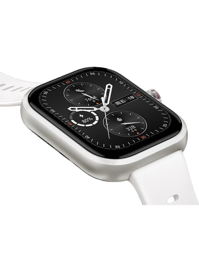Honor Pick Honor Select Haylou Watch Active Edition, Starlight White, 1.95-Inch Amoled Thin Full-Screen Display, Outdoor Sports Satellite Positioning, All-Day Health Monitoring, For Women - Image 1