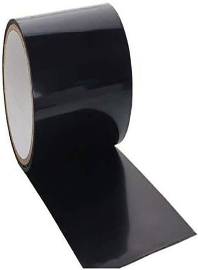 GGOOT Black Waterproof Patch Tape Stretchy Adhesive Sealing Tape Repair Pipe Sticker Patch for Outdoors Roofing Umbrella Backpack Pipes Inflatables Holes Cracks - Image 1