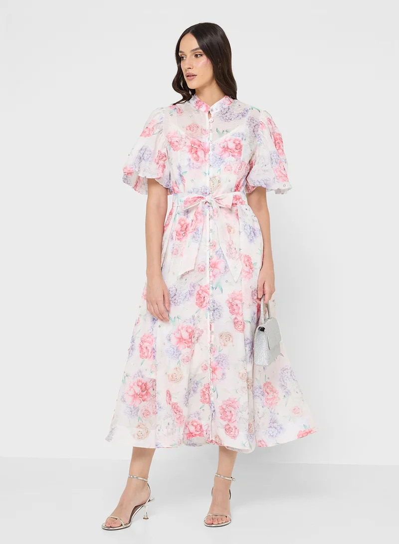 ELLA Floral Print Dress