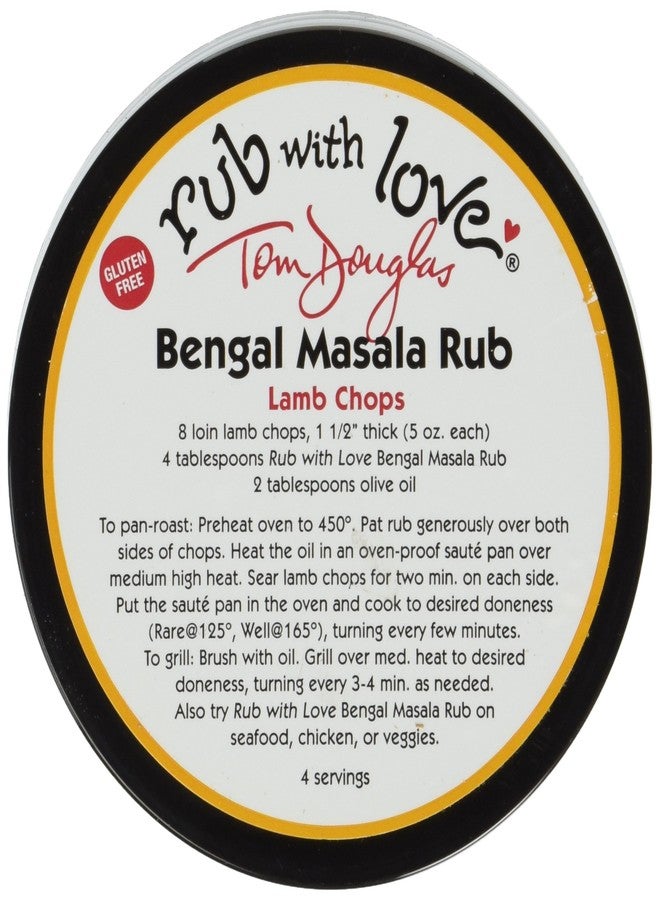 Rub with Love توابل بنغال ماسالا من توم دوغلاس، 3.5 أونصة - Image 1