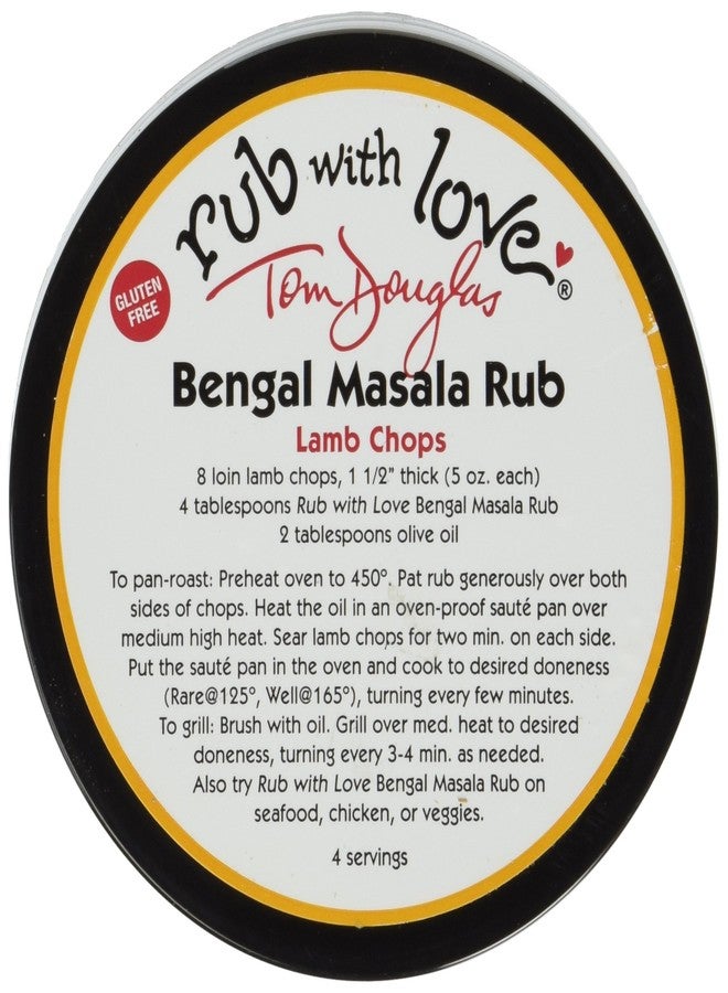 Rub with Love توابل بنغال ماسالا من توم دوغلاس، 3.5 أونصة - Image 2