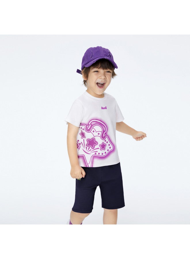 Annil boys' 100% Cotton Mid-length Pants - New Summer Sporty Casual Kids' Shorts - Image 4