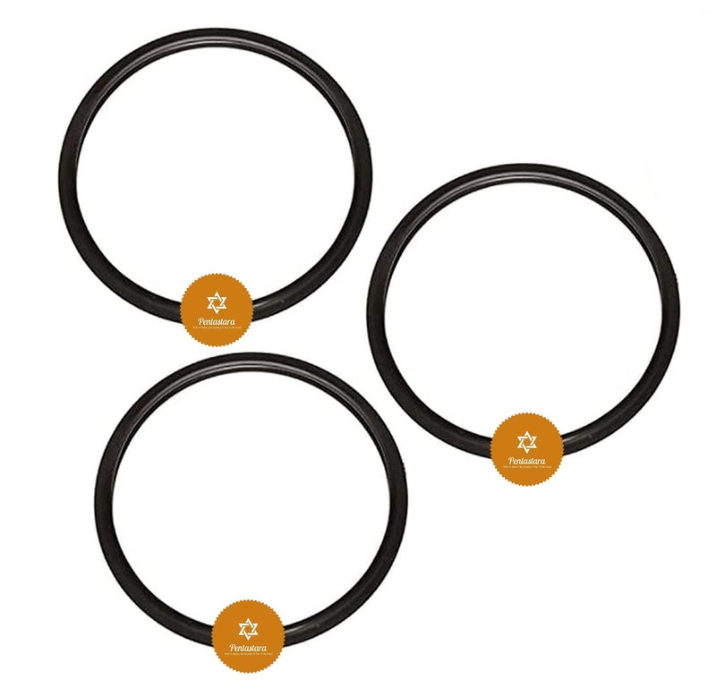 PENTASTARA®-Mixer Grinder Jar gaskets for-Preethii (Sales Package Contains Medium Size 11cm Gasket- 3 Unit's/Material-Rubber) - Image 1