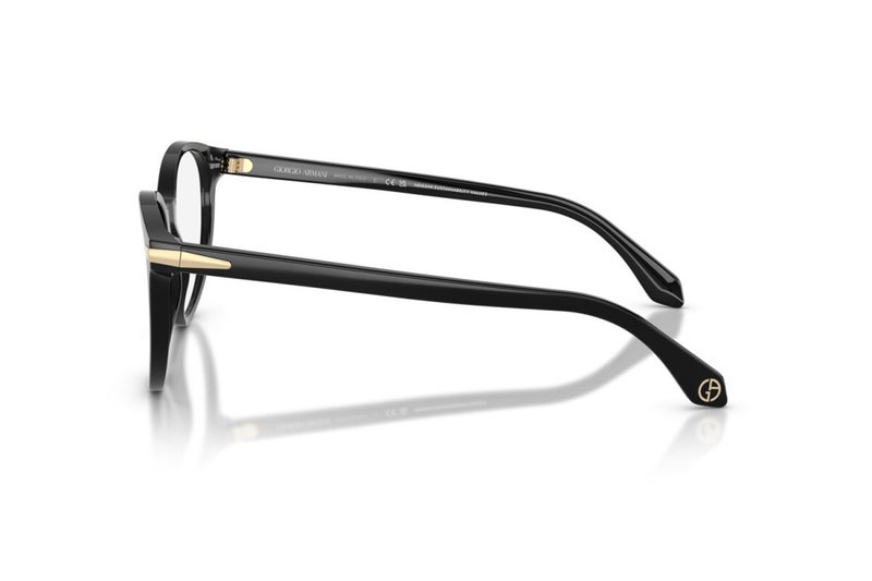 GIORGIO ARMANI إطار نظارات جيورجيو أرماني دائري الشكل - Image 3