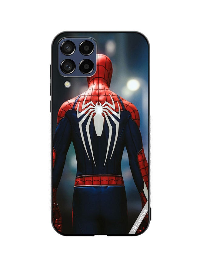 VR CREATIVE - Protective Case Cover For Samsung Galaxy M33 Spiderman Back Design Multicolour - Image 1