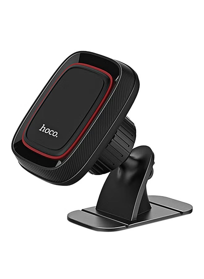 Hoco CA24 Magnetic Car Mobile Phone Holder Mount Black/Red - Image 1