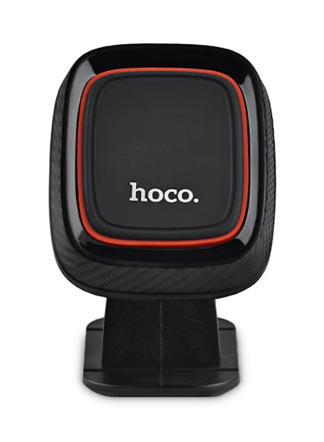 Hoco CA24 Magnetic Car Mobile Phone Holder Mount Black/Red - Image 2
