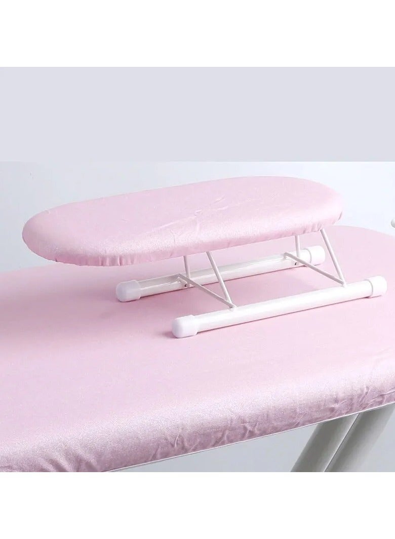 AROAQ Portable Mini Ironing Board with Sleeve Attachment and Heat-Resistant Pad for Clothes and Shirts - Image 1