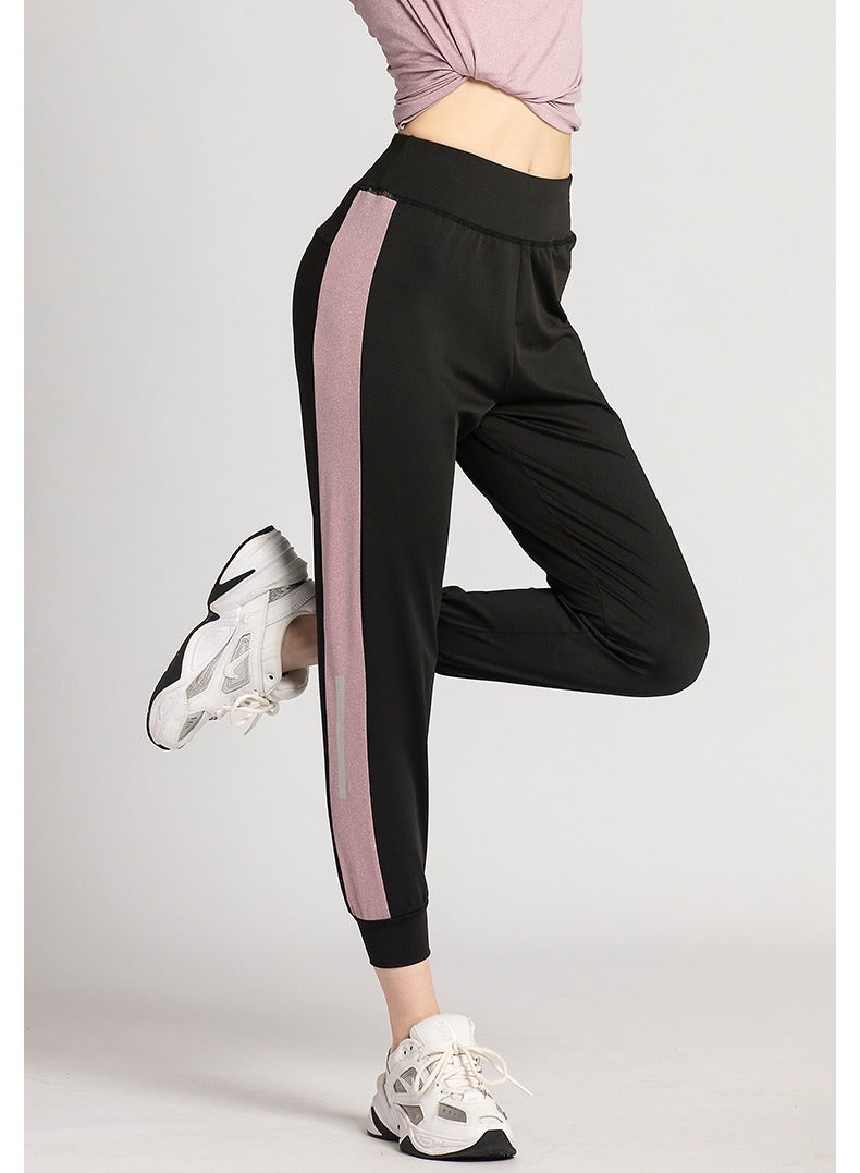 Loquat Women Quick Dry Breathable Yoga Pants Purple  - Image 1