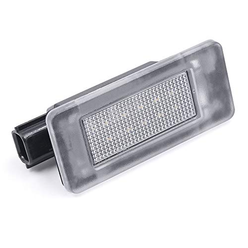 NSLUMO LED License Plate Lights Compatible w/ 2019-2021 Ni-ssan Altima Versa Sentra Rogue, OEM Led Number Lamps Replacement Canbus Error Free 6000K 18-SMD Xenon White Led Rear Tag Light Kit Assembly - Image 4