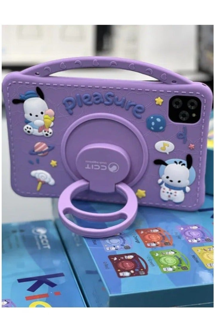 CCIT KT5 Max 10.1-Inch Android Tablet | 8GB RAM 256GB ROM | Octa-Core | Dual SIM 4G LTE + Wi-Fi | 8000mAh Battery | With Wireless Keyboard & Mouse | Silver Tablet for Study & Work - Image 1