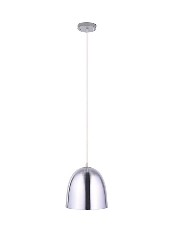 El Rawda Lighting Fola Ceiling Lamp - Single | modern decorative LED E27 pendant light ceiling lamp hanging | suitable for any room | Color: Chrome | Size: 70x20 cm - Image 1
