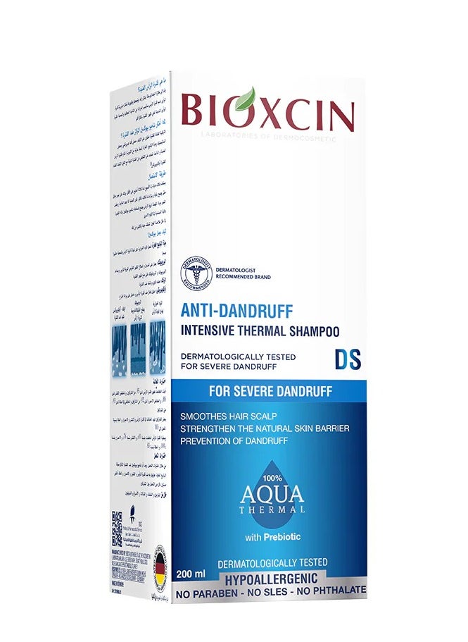 BIOXCIN Anti-Dandruff Intensive Thermal Shampoo 200ml  - Image 2