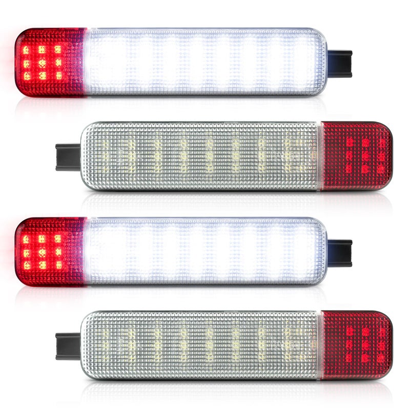 NEIFILES 4PCS LED Interior Door Panel Lights Courtesy Light Compatible with 19951999 Chevy CK Silverado Sierra Yukon Door Reflector Light Intended for Hummer H2 20032009