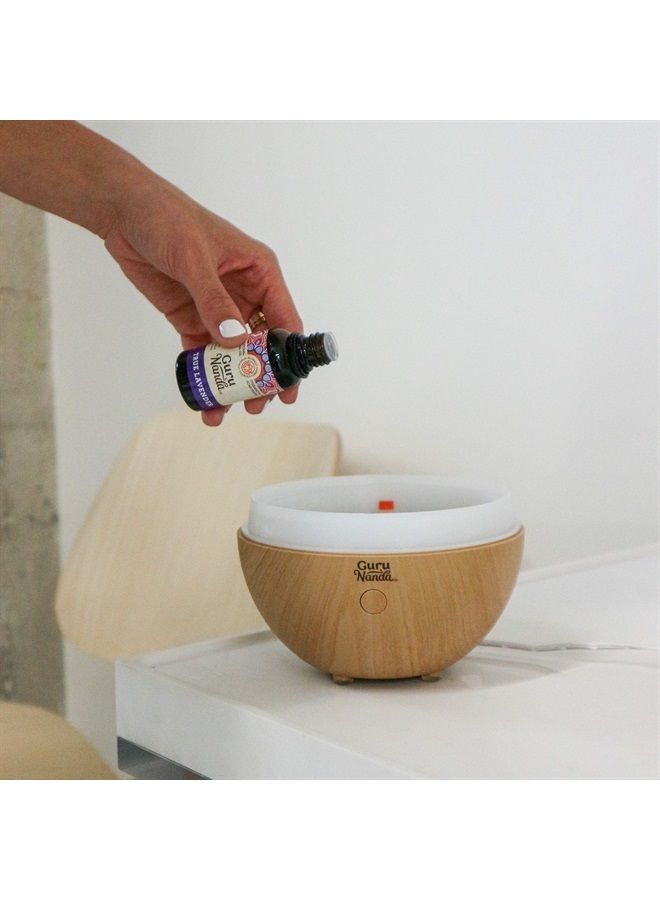 GuruNanda Lavender Essential Oil - 100% Pure Therapeutic-Grade, Undiluted Oil for Aromatherapy & Massage - Helps Relieve Stress & Promotes Calm Sleep - Premium Diffuser Oil (Pack of 2 x 0.5 Fl Oz) - Image 2