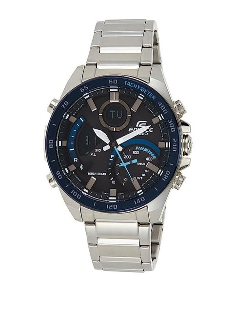 Casio Analog-Digital Black Dial Men's Watch-ECB-900DB-1BDR