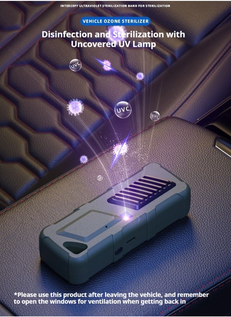 Healife Car Air Deodoriser, Home Shoebox Mini Deodorising Air Purifier, USB Rechargeable.  - Image 2
