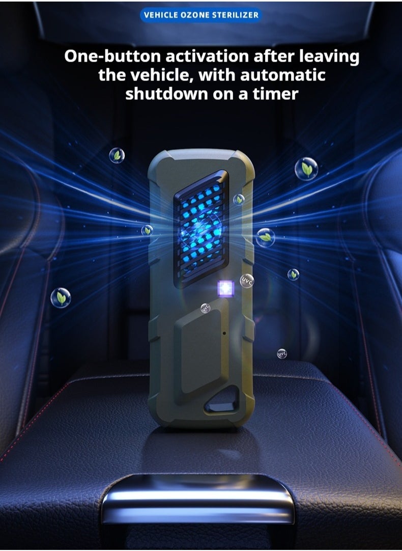 Healife Car Air Deodoriser, Home Shoebox Mini Deodorising Air Purifier, USB Rechargeable.  - Image 3
