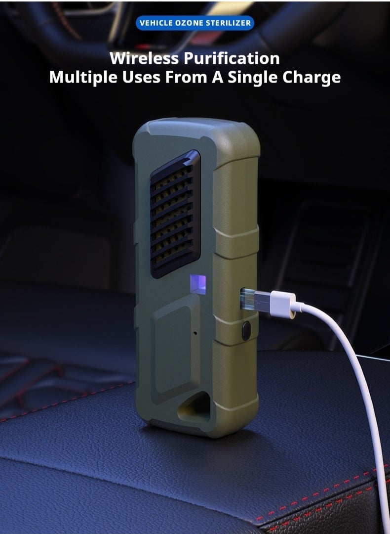 Healife Car Air Deodoriser, Home Shoebox Mini Deodorising Air Purifier, USB Rechargeable.  - Image 4
