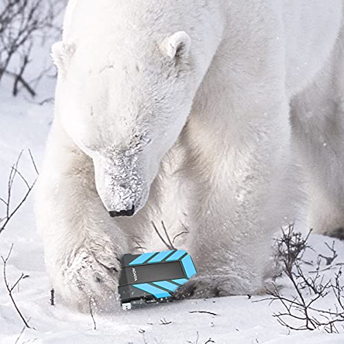 ADATA HD710 Pro - 1 TB External Hard Drive - Shockproof, Waterproof & Dustproof - Durable Storage - For Gamers, Students & Professionals - Mac, PC & Linux Compatible - Blue - AHD710P-1TU31-CBL - Image 3