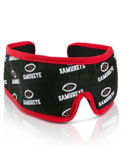 Bruder Samureye Gaming Enhancement Mask L Microwaveable Moist Heat Mask L Improve Gaming Performance L Faster Reaction Times L Rejuvenates And Refreshes Eyes L Comfortable Adjustable And Hand Washable  - Image 1