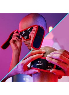 Bruder Samureye Gaming Enhancement Mask L Microwaveable Moist Heat Mask L Improve Gaming Performance L Faster Reaction Times L Rejuvenates And Refreshes Eyes L Comfortable Adjustable And Hand Washable  - Image 5