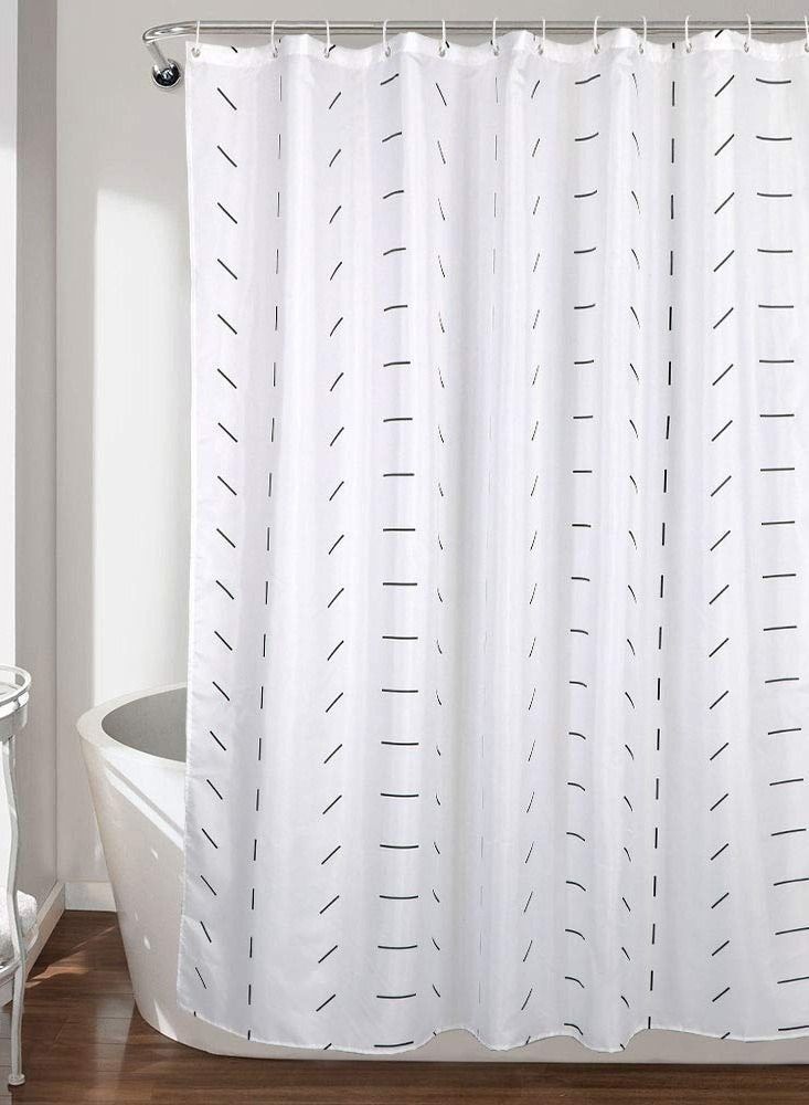 Boho Shower Curtain, SYOSI 1Pcs Standard Curtain Size 72x72 inch Hooks Included with - Image 4