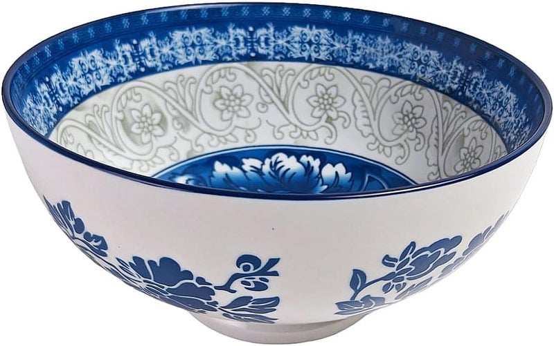 UNIWARE Ceramic Dinnerware Sets with Gift Box 36 pc China Blue - Image 3