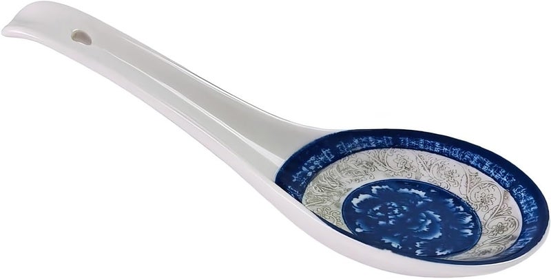 UNIWARE Ceramic Dinnerware Sets with Gift Box 36 pc China Blue - Image 5