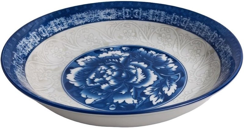 UNIWARE Ceramic Dinnerware Sets with Gift Box 36 pc China Blue - Image 4