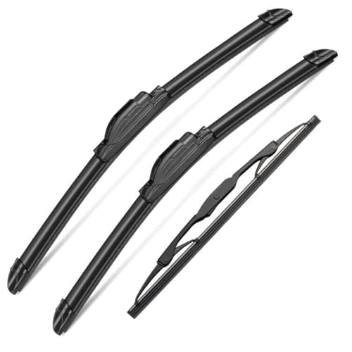 3Pcs Windshield Wiper Blades for Cadillac XT5 2017 2018 2019 2020 2021 2022 2023 Original Equipment Automotive Replacement Windshield Wiper for My Car242011T Pack of 3 J HOOK