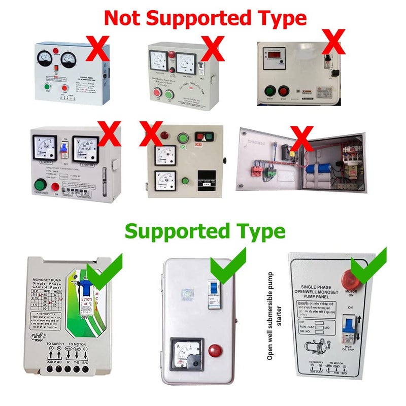 Microtail Fully Automatic Water Level Controller & indicator with 2 Float Level Sensors, Single Phase 230V AC - Image 4