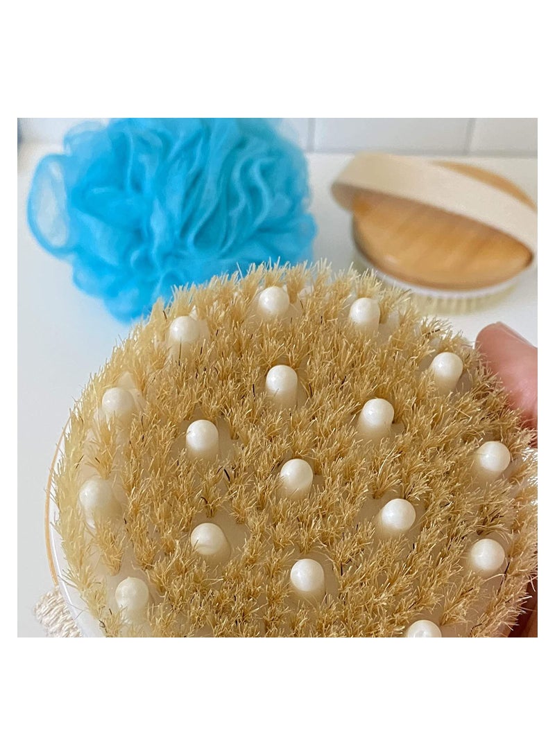 ORiTi Body Brush for Wet or Dry Brushing - Gentle Exfoliating for Softer - Image 4