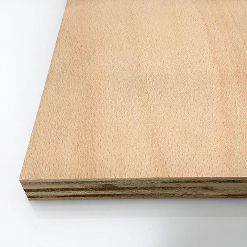BPA 9 Pieces, 9mm Plywood DIY Rectangular, 10 x 15 cm Brown - Image 5