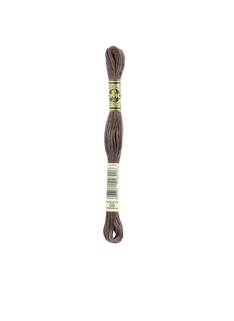 DMC DMC 6-Strand Embroidery Cotton 8.7yd Very Dark Cocoa  - Image 2